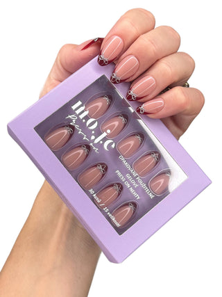 Cutie Bow - Press on nehty - Moje