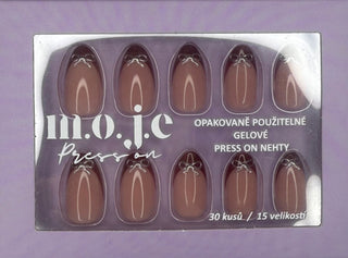 Cutie Bow - Press on nehty - Moje