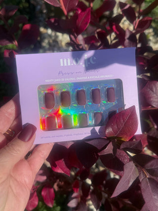 LIMITKA Burgbundy Affair - Press on nehty - Moje