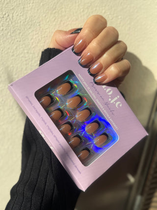 LIMITKA Smokey French - Press on nehty - Moje